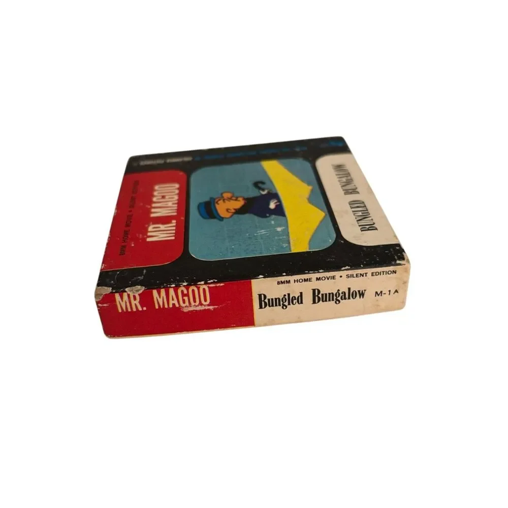 Mr. Magoo Bungled Bungalow 8MM Home Movie Silent Edition Vintage Columbia